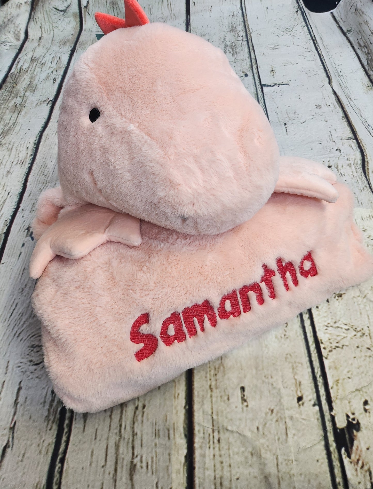 Personalized Plush Hooded Blankets