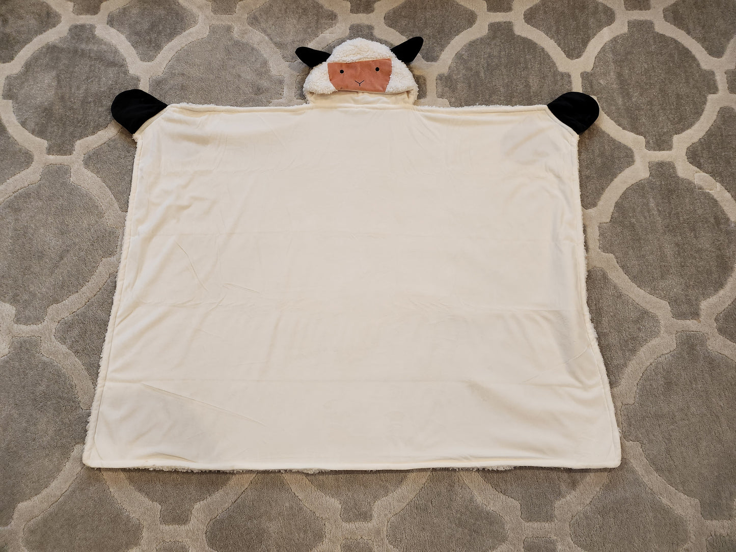 Personalized Plush Hooded Blankets
