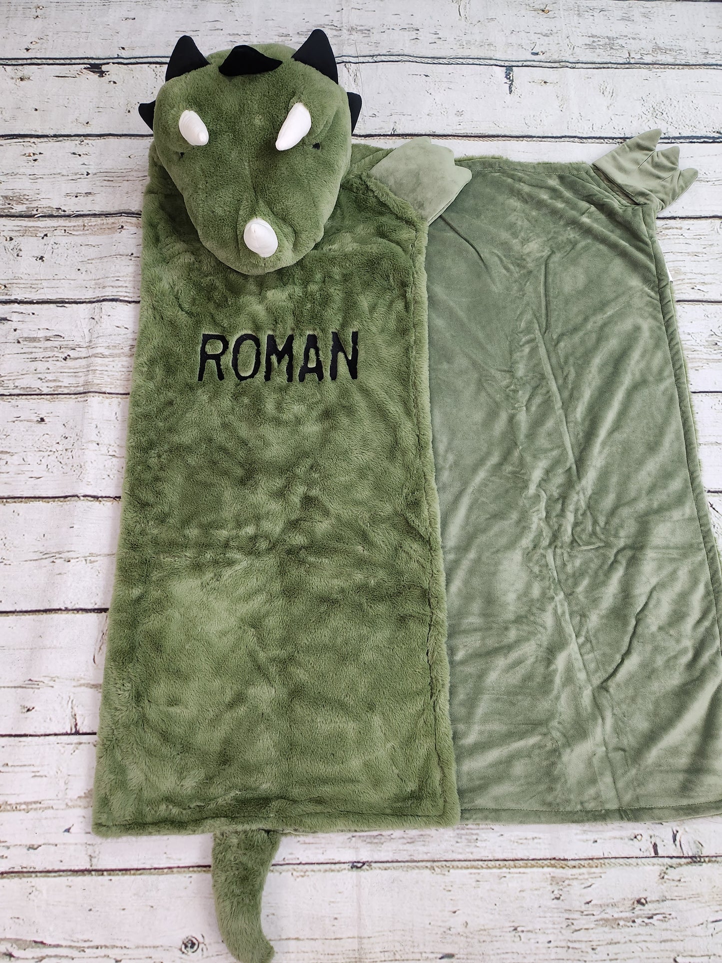 Personalized Plush Hooded Blankets