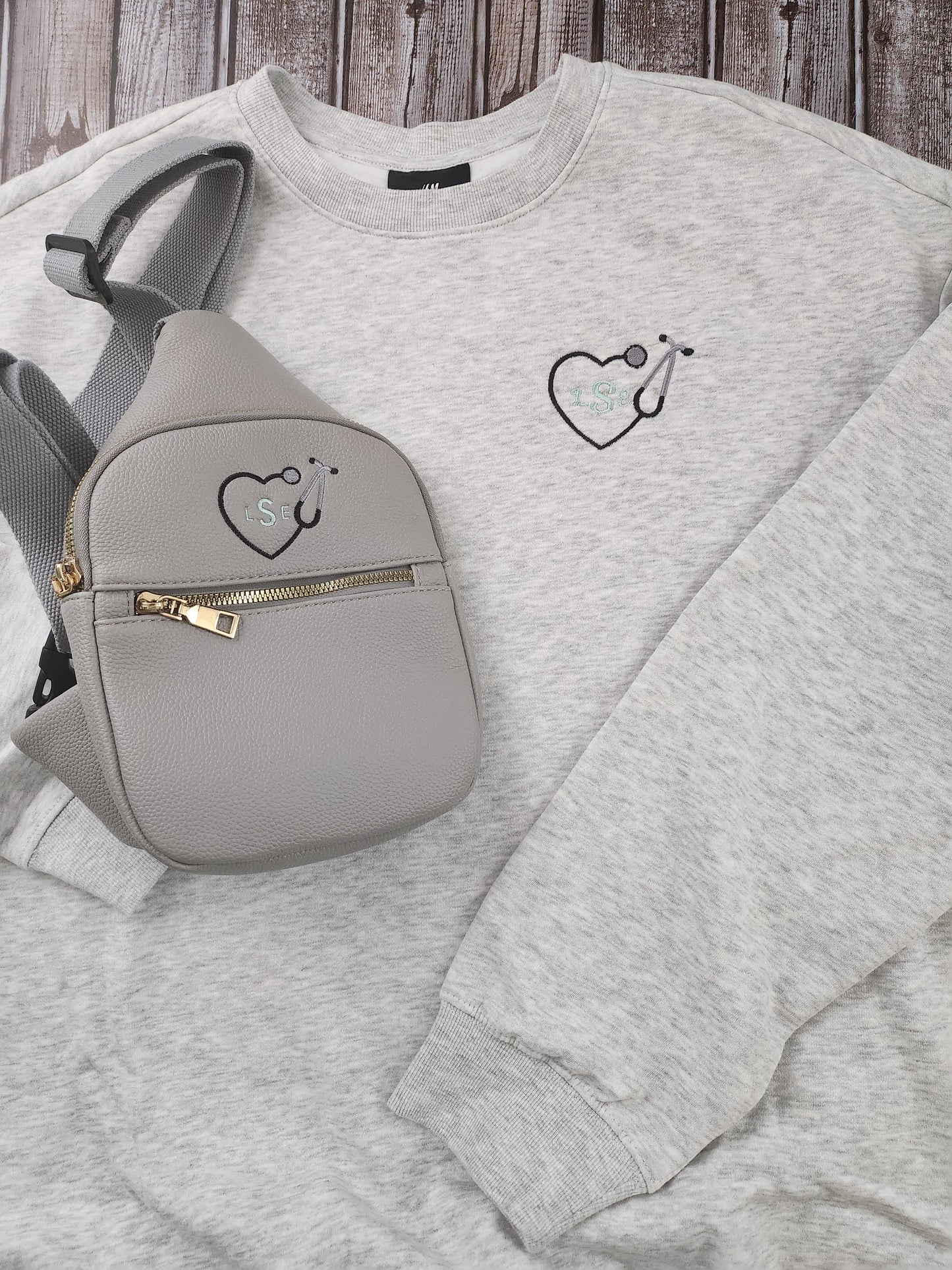 Sling Back Pack with personalization.
