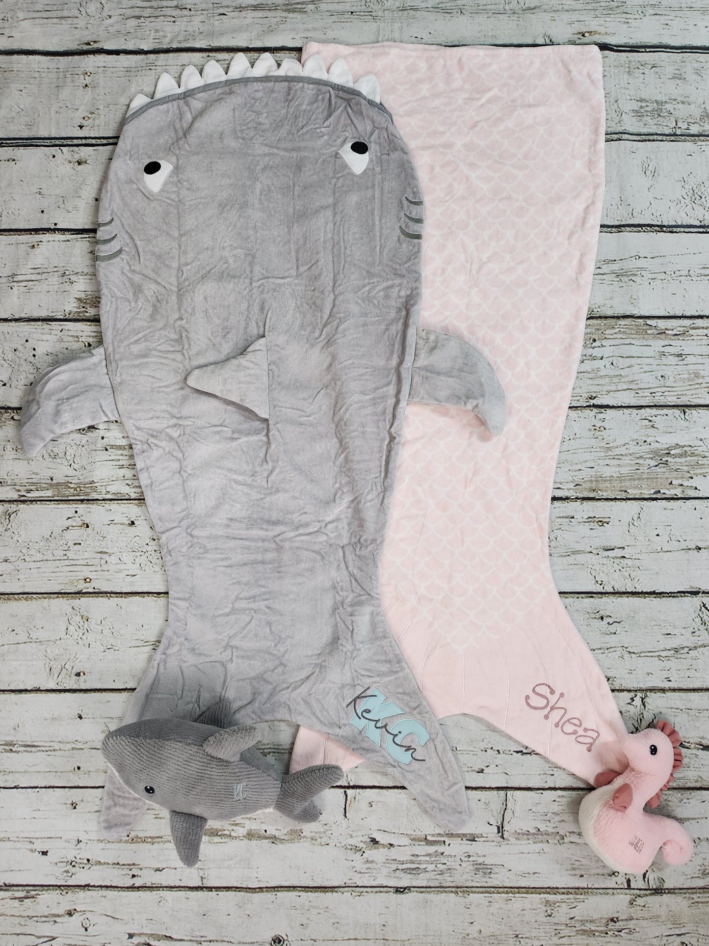 Personalized Pottery Barn Kids Sea Life Towel