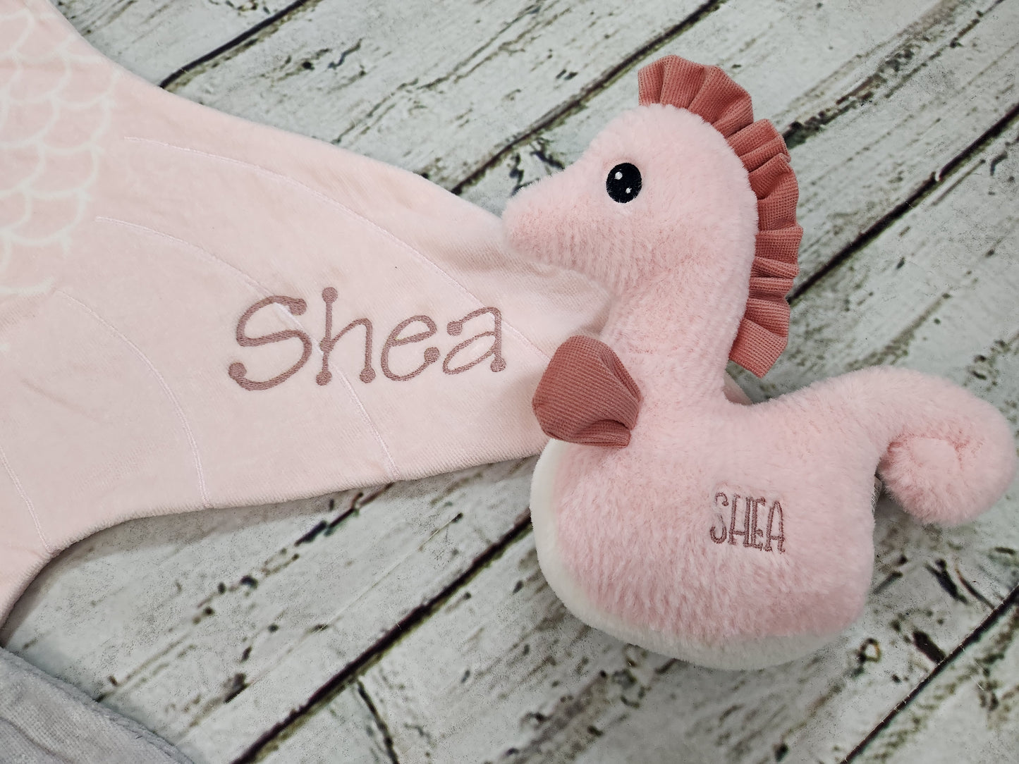 Personalized Pottery Barn Kids Sea Life Towel