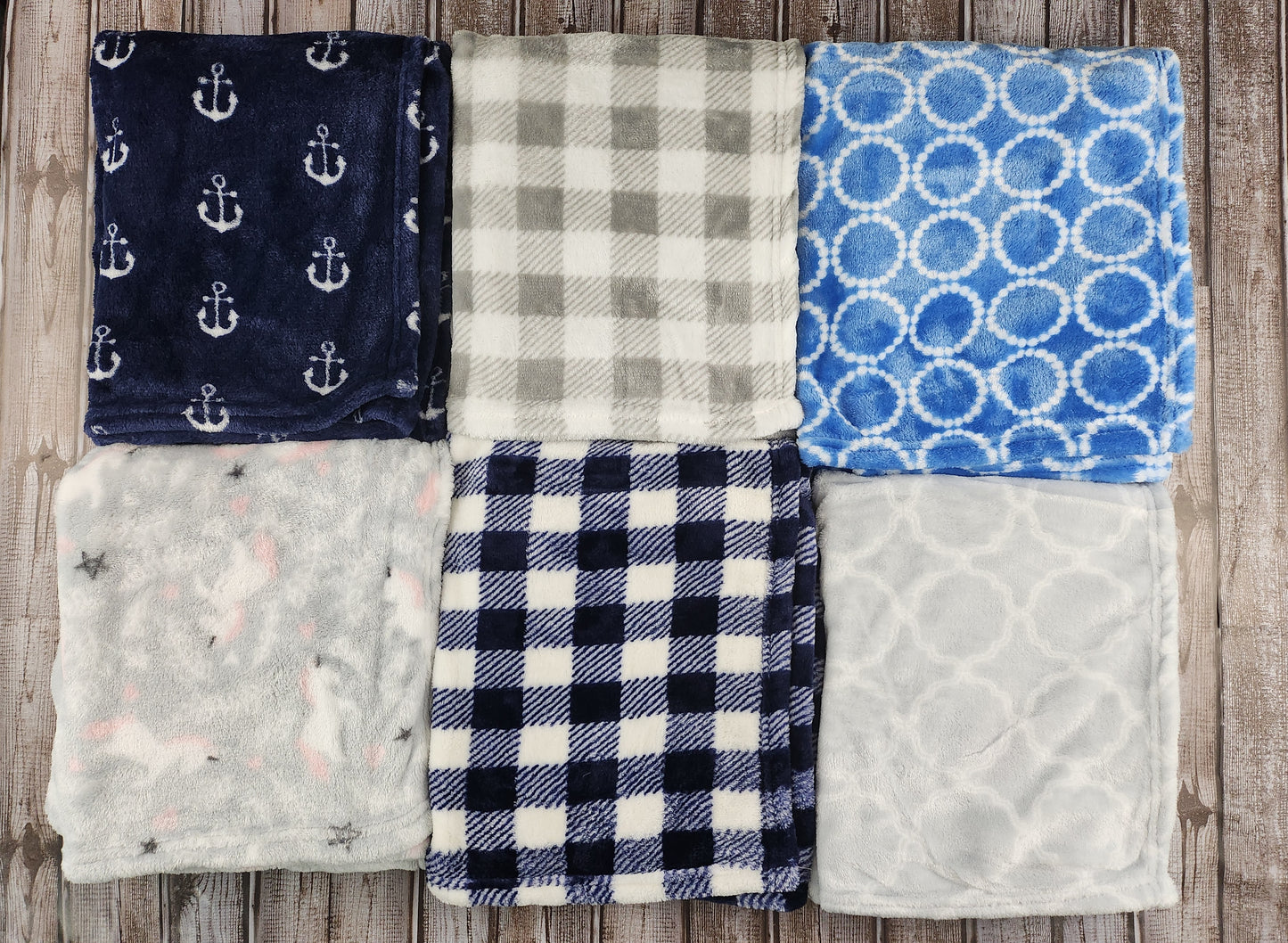 Soft Fleece Embroidered Baby Blankets