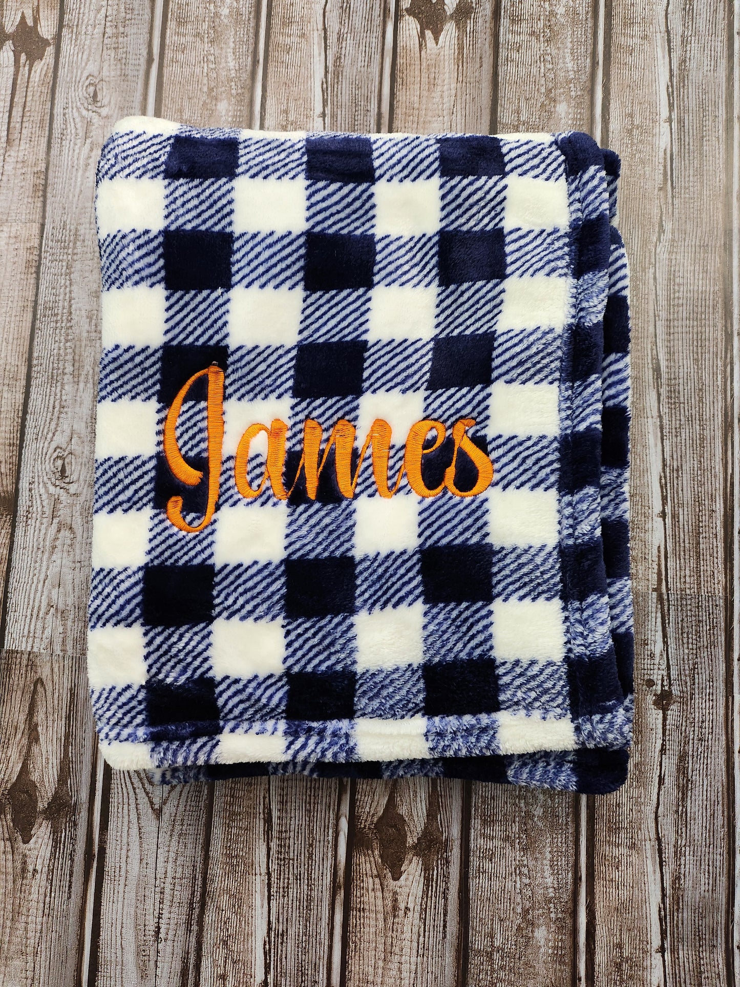 Soft Fleece Embroidered Baby Blankets