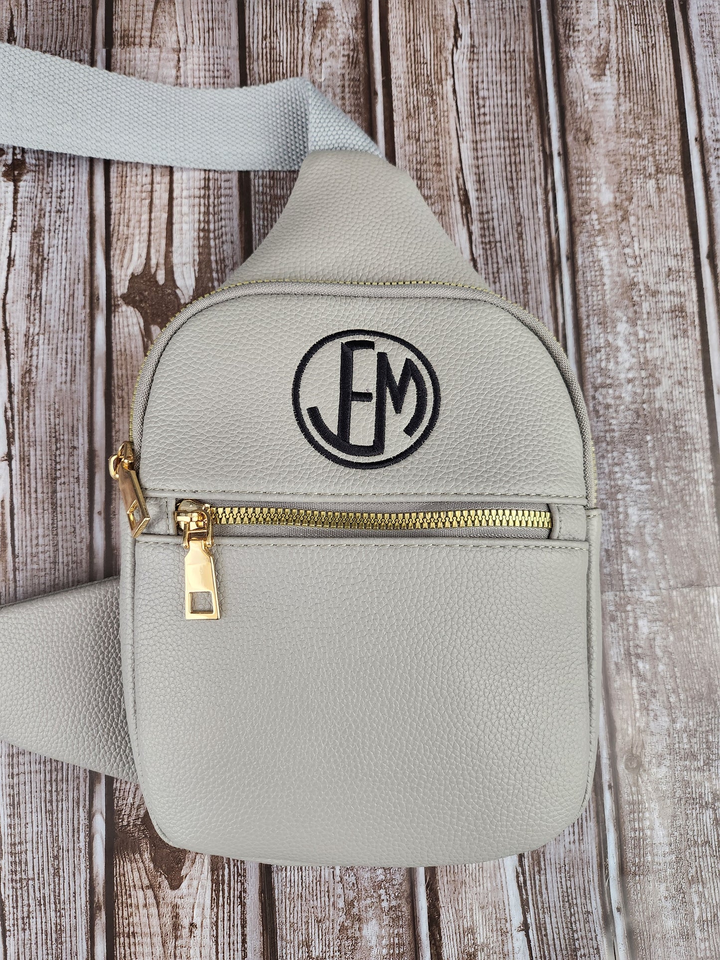 Sling Back Pack with personalization.
