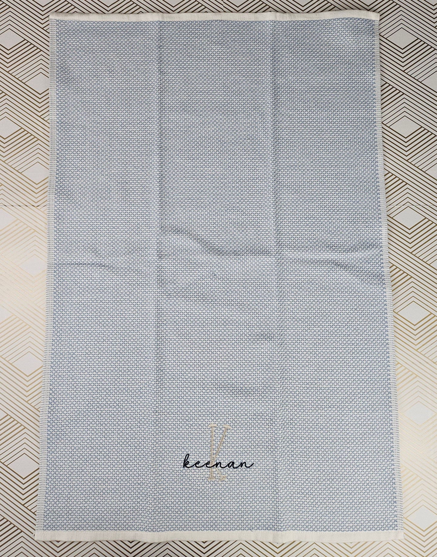 Farmhouse Monogram Personalized Kitchen and Hand Towel