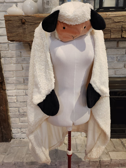 Personalized Plush Hooded Blankets