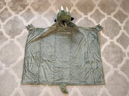 Personalized Plush Hooded Blankets