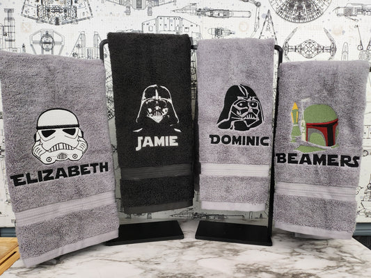 Personalized Bathroom Hand Towels