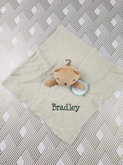 Personalized Organic Cotton Security Blanket (Lovie)