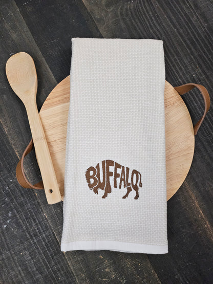 Buffalo NY Gift Basket with Buffalo Check Pillow & Towels | Buffalo Signature Collection