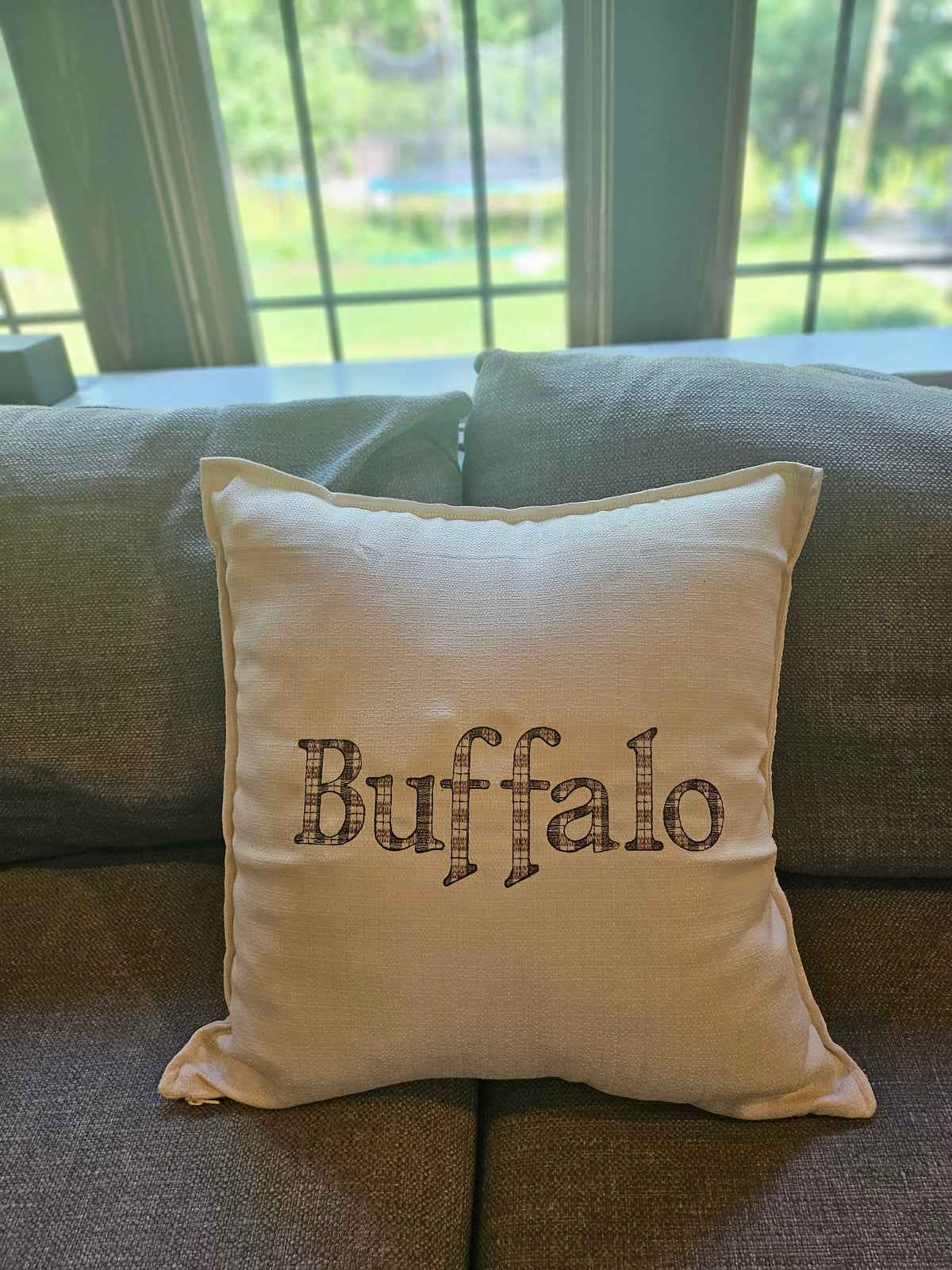Buffalo NY Gift Basket with Buffalo Check Pillow & Towels | Buffalo Signature Collection