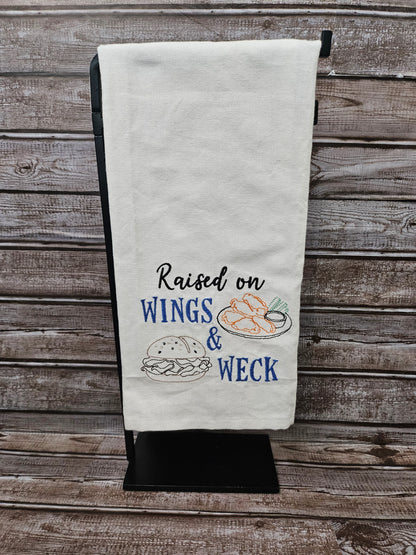 Buffalo NY Gift Basket with Embroidered Towels | Buffalo Blue Classic Collection