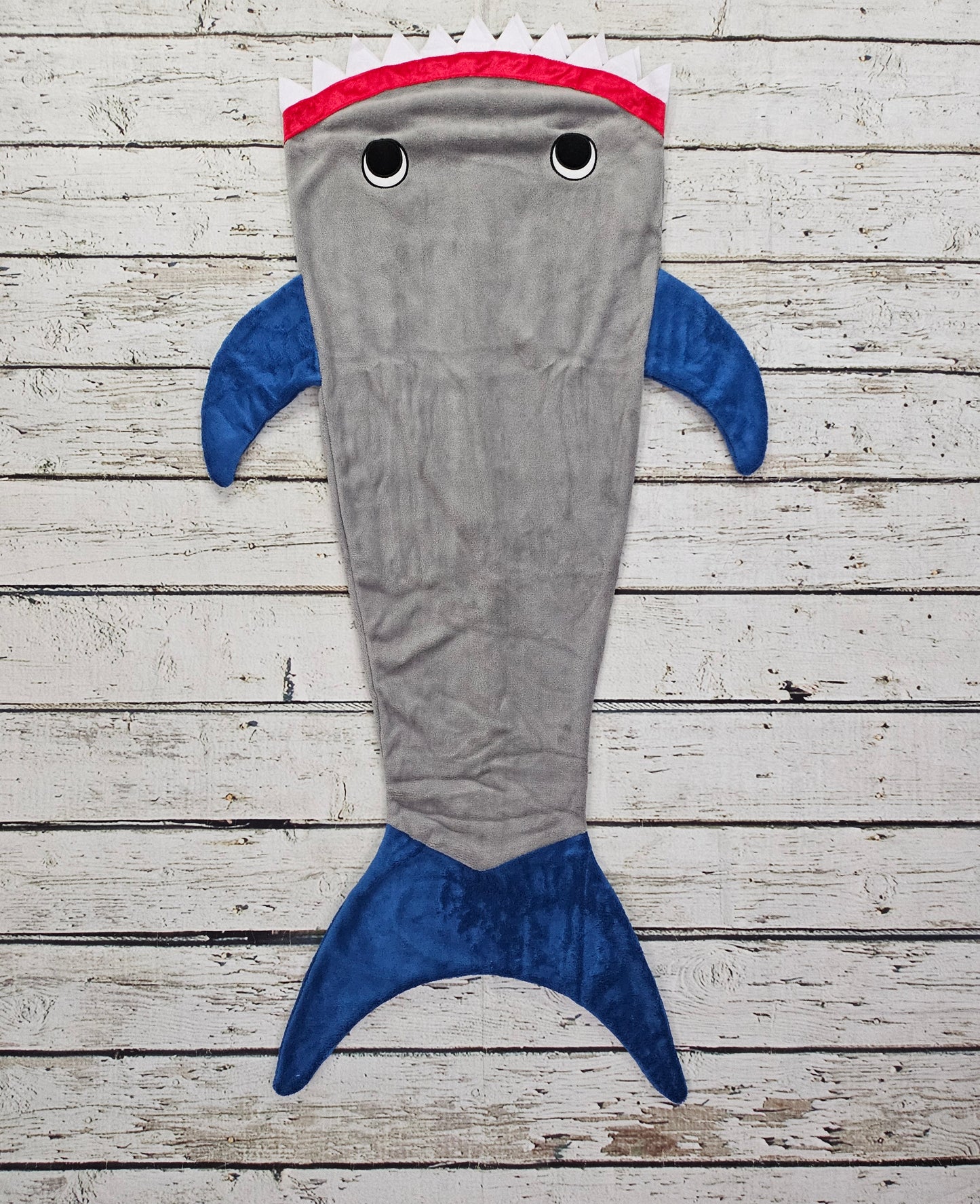 Personalized Shark Blanket by Blankie Tails (TM)