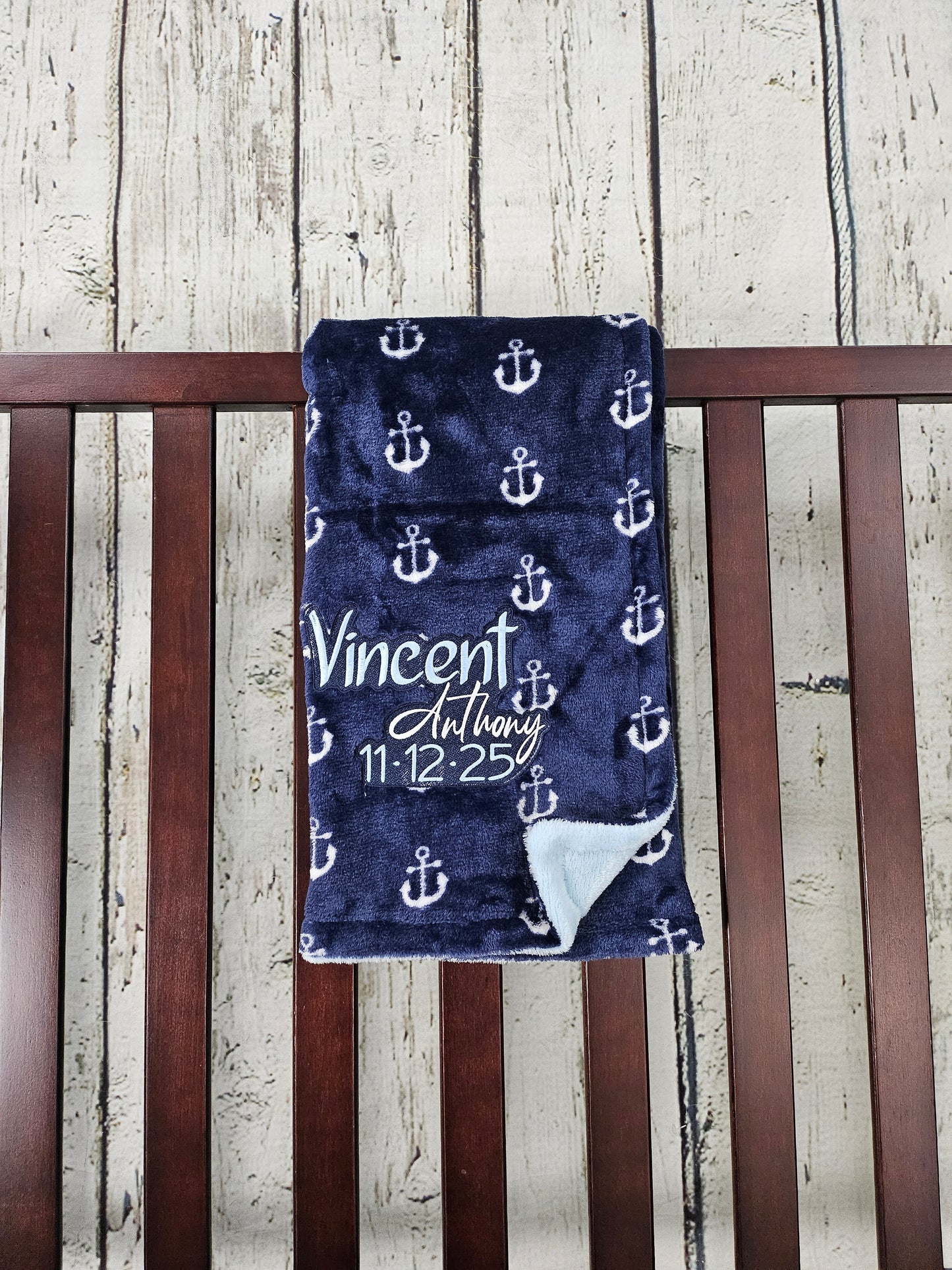 Embroidered Baby Blanket & Lovie set