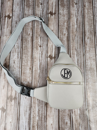 Sling Back Pack with personalization.
