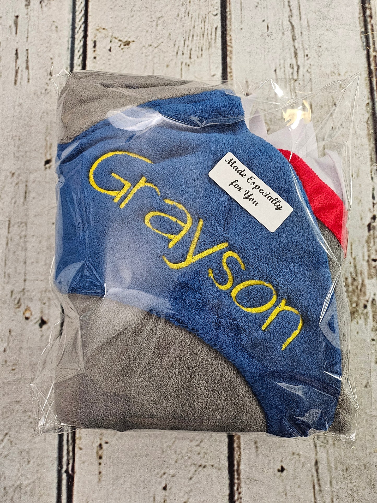 Personalized Shark Blanket by Blankie Tails (TM)