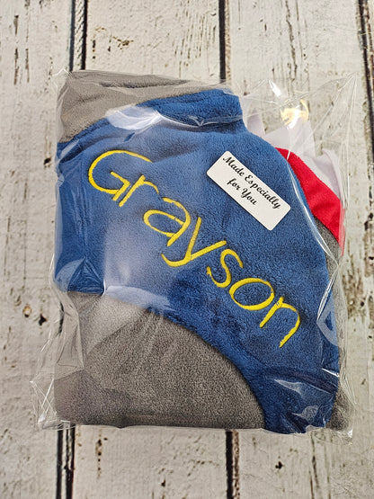 Personalized Shark Blanket by Blankie Tails (TM)