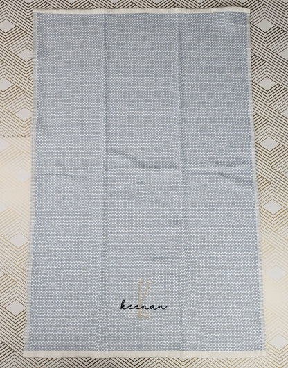 Farmhouse Monogram Personalized Kitchen and Hand Towel
